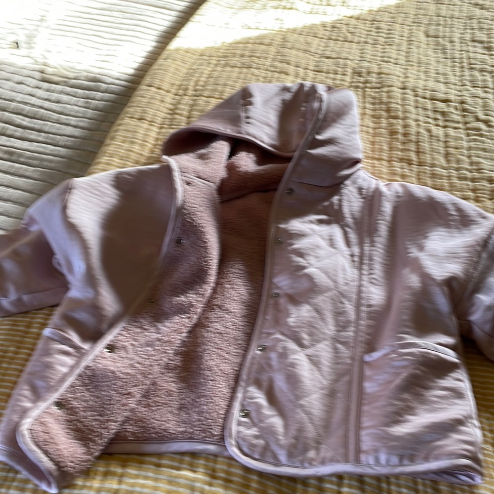 Anthropologie Sherpa Pretty In Pink
